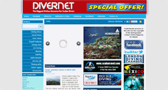 Desktop Screenshot of divernet.com
